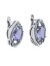 Серьги "Винтаж Дуо" 7427s1SerFianSir185g1121