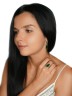 Серьги "Винтаж Дуо" 7626s1SerFianZel265g996