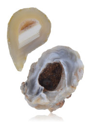 Сувенир "Жеода" 4634SuvAgaSer300Geode