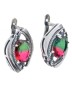 Серьги "Винтаж Дуо" 7428s1SerFianKra185g1121