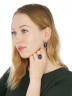 Кольцо "Винтаж Дуо" 5612s2KolAmetFia85p334