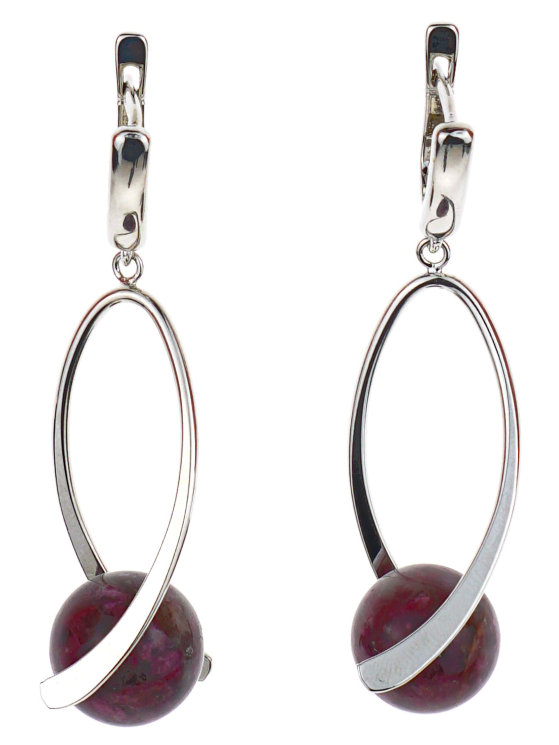 Серьги "Брайт Стар" 3054SerTrmMal160BrSt