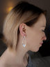 Серьги "Брайт Стар" 3054SerTrmMal160BrSt
