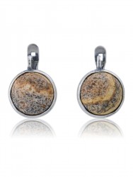 Серьги "Винтаж Дуо" 5700s1SerYashBzh145g1245