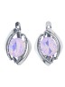 Серьги "Винтаж Дуо" 7429s1SerFianRoz185g1121