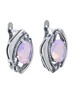 Серьги "Винтаж Дуо" 7429s1SerFianRoz185g1121