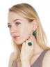 Серьги "Винтаж Дуо" 5799s1SerKhriZel195g050