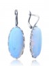 Серьги "Винтаж Дуо" 6199s1SerLunnGol215g1266