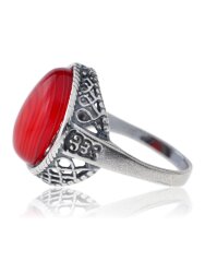 Кольцо "Винтаж Дуо" 5289s2KolAgatKra85p165