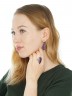 Серьги "Винтаж Дуо" 5564s1SerAmetFia185p336