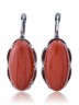 Серьги "Винтаж Дуо" 6399s1SerYashKor215g1376