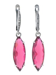 Серьги "Винтаж Дуо" 7629s1SerFianMal265g996