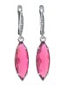 Серьги "Винтаж Дуо" 7629s1SerFianMal265g996