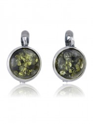 Серьги "Винтаж Дуо" 5702s1SerYantZel145g1245