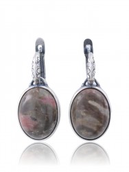 Серьги "Винтаж Дуо" 6289s1SerRodoKor185g15001