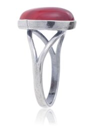 Кольцо "Винтаж Дуо" 4939s2KolAgatKra85p308