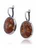 Серьги "Винтаж Дуо" 5519s1SerYashKor165P335