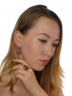 Серьги "Винтаж Дуо" 5519s1SerYashKor165P335