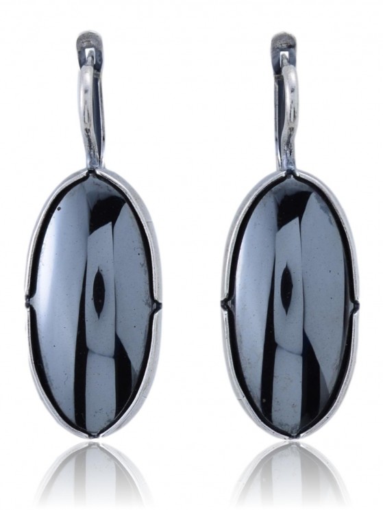 Серьги "Винтаж Дуо" 5754s1SerGemaChe185p316