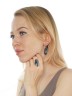 Серьги "Винтаж Дуо" 5754s1SerGemaChe185p316