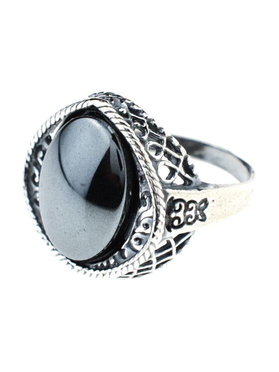 Кольцо "Винтаж Дуо" 4313KolGemChe90p165