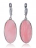 Серьги "Винтаж Дуо" 5157s1SerKvarRoz185g1267