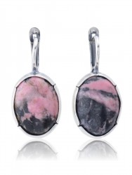 Серьги "Винтаж Дуо" 6154s1SerRodoRoz185p335