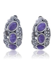 Серьги "Винтаж Дуо" 4943s1SerCharSir46020138