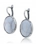Серьги "Винтаж Дуо" 5522s1SerKakhBel165P335