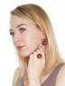 Серьги "Винтаж Дуо" 5805s1SerSerdKor195g050