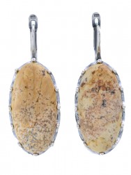 Серьги "Винтаж Дуо" 6678s1SerYashBzh225g1266