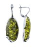 Серьги "Винтаж Дуо" 6559s1SerYantZel255g1267