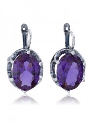 Серьги "Винтаж Дуо" 5707s1SerAlekFia1335g042
