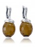 Серьги "Винтаж Дуо" 5758s1SerSultRoz735g026