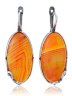 Серьги "Винтаж Дуо" 5160s1SerSardOra185g1267