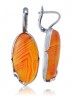 Серьги "Винтаж Дуо" 5160s1SerSardOra185g1267