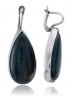 Серьги "Винтаж Дуо" 5571s1SerYashZel185p336