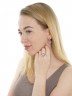 Серьги "Винтаж Дуо" 5879s1SerKvarRoz170g018