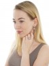 Серьги "Винтаж Дуо" 5879s1SerKvarRoz170g018