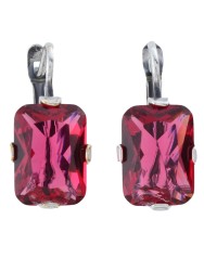 Серьги "Винтаж Дуо" 7586s1SerFianRoz215g03
