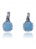 Серьги "Винтаж Дуо" 4992s1SerAkvaGol145p16