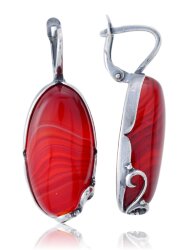 Серьги "Винтаж Дуо" 5161s1SerSardKra185g1267