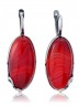 Серьги "Винтаж Дуо" 5161s1SerSardKra185g1267