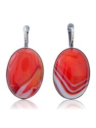 Серьги "Винтаж Дуо" 4756s1SerAgaKra180g1309