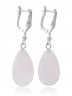 Серьги "Шайн Дроп " 7106SerKvarRoz140Shinedrop
