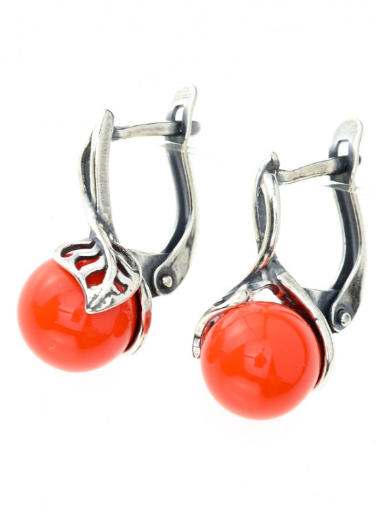 Серьги "Винтаж Дуо" 4319SerKrsOra160g1070