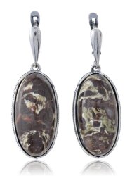 Серьги "Винтаж Дуо" 5162S1SerYashKor185g716
