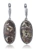 Серьги "Винтаж Дуо" 5162S1SerYashKor185g716