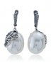 Серьги "Винтаж Дуо" 5478s1SerZhemBel185p319
