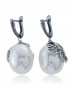 Серьги "Винтаж Дуо" 5478s1SerZhemBel185p319